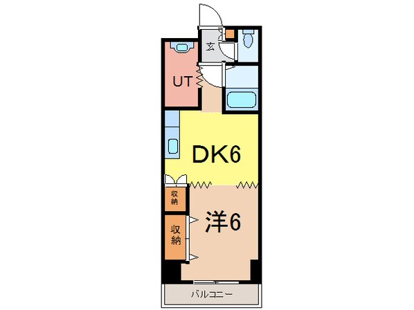 ビッグバーンズマンションの物件間取画像